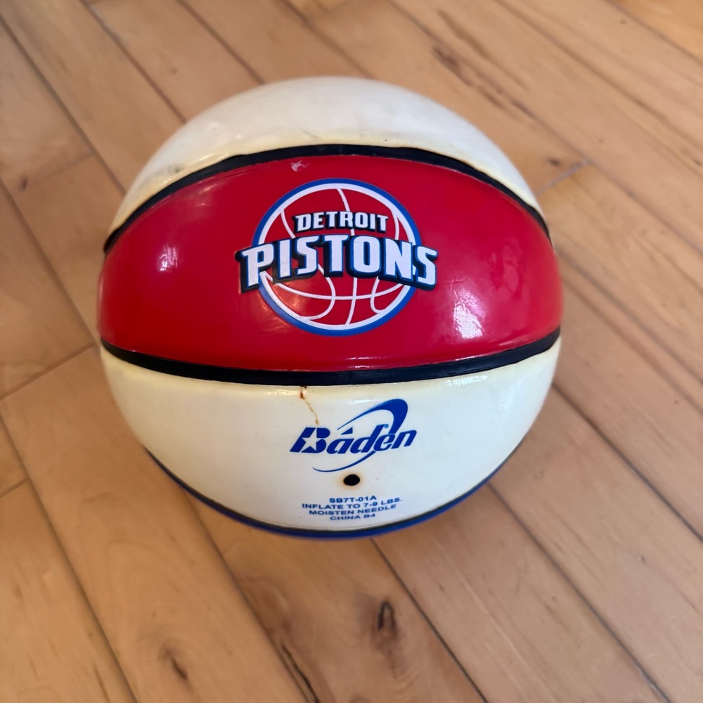 Detroit Pistons Basketball by Baden